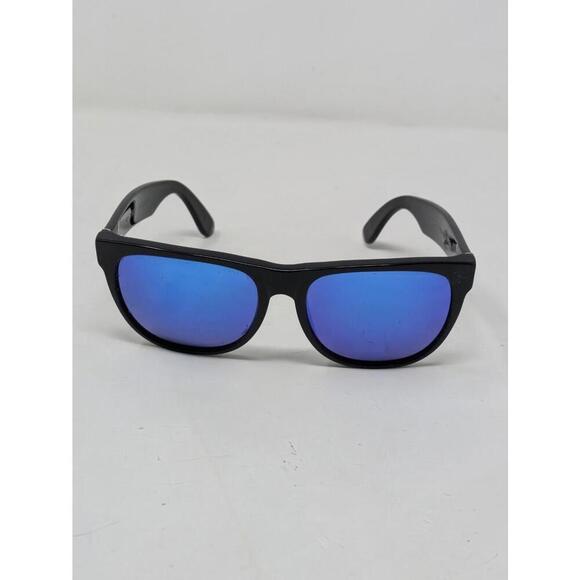RetroSuperFuture Classic Sunglasses Black/Blue/Purple Mirror 55mm - Picture 2 of 9
